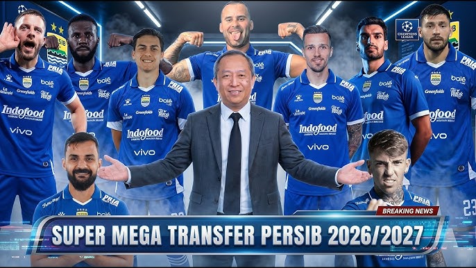 Daftar Pemain Persib Bandung Terbaru Musim 2026/2027 dan Nomor Punggungnya